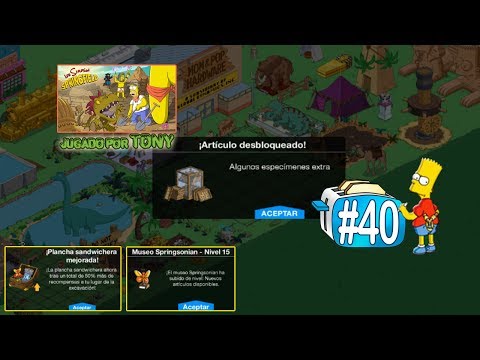 Los Simpson Springfield "Tostadora viajera, Cap. 40 - 1000 especímenes, Museo 15 y Plancha 23" Tony