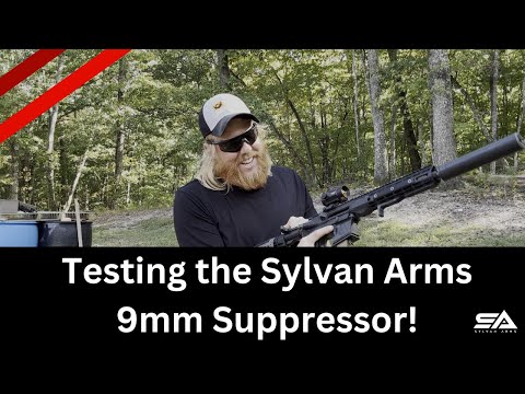 Testing the Sylvan Arms 9mm Suppressor!