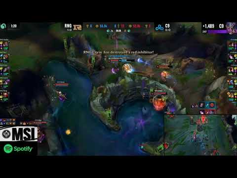 Insane Backdoor Ending In C9 vs RNG | MSI 2021 😱