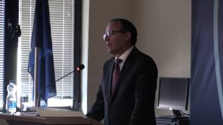 preview picture of video 'Third Speaker of Speaker Series March Marathon: Bedri Hamza, Governor of Central Bank of Kosovo'
