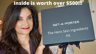 Net-A-Porter Hero Skin Ingredients Kit Unboxing