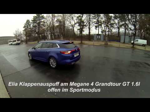 ELIA Klappenauspuff Renault Mégane IV GT Tce 205 Grandtour (Kombi) 2016/2017 - Aussenaufnahme