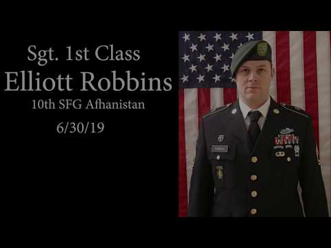 Sgt. 1st class Elliott Robbins.