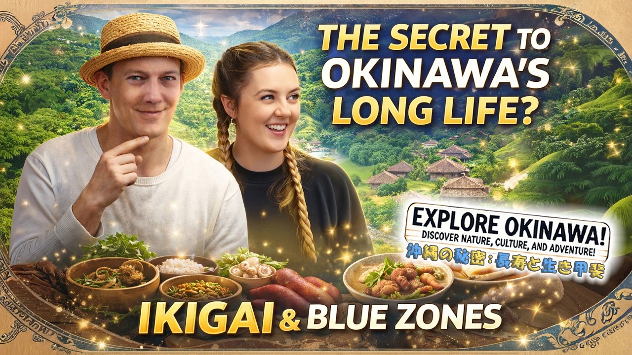 【OKINAWA IKIGAI & LONGEVITY】 第五十六旅 「🌿BLUE ZONE 沖縄の秘密：長寿と生き甲斐👵」 with クリスタル【🇯🇵字幕👂】