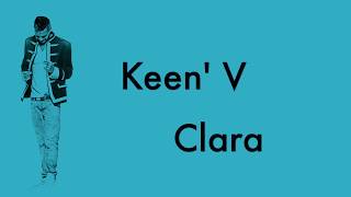 Keen&#39; V - Clara (vidéo Lyrics Officielle)