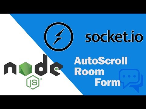 Node JS Socket IO Chat Room Form