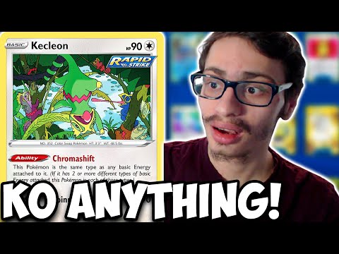 KO Anything w/Kecleon & The Lost Zone! X3 Weakness & Mirage Gate Lost Origin PTCGO