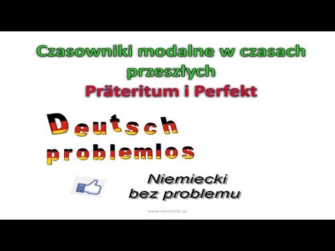 Czasowniki modalne w czasach przeszłych - Niemiecki bez problemu - dla początkujących