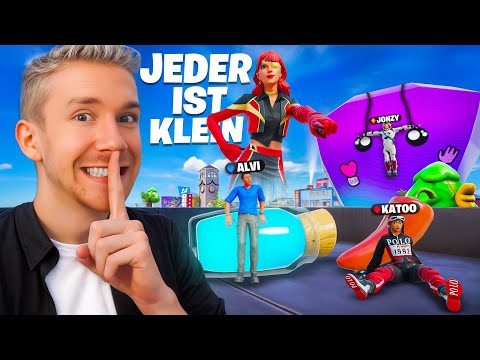 HIDE & SEEK, ABER JEDER SPIELER IST WINZIG 😂 (extrem lustig)