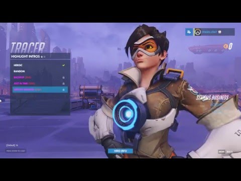Overwatch Hero Gallery Tracer