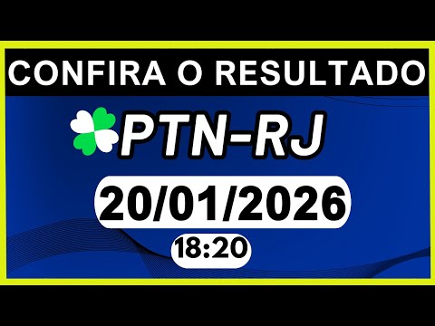 RESULTADO JB - PTN-RJ e LOOK-GO 18:20 | 20/01/2026