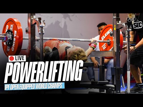 🔴  LIVE World Open Equipped Powerlifting Championships | Women 47kg & 52kg