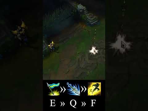 Trick the enemy with this Jarvan IV flash combo. #Shorts