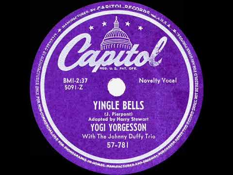 1949 HITS ARCHIVE: Yingle Bells - Yogi Yorgesson
