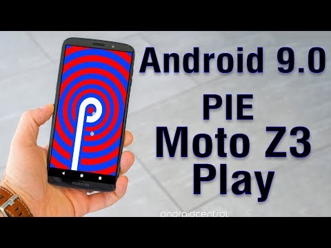 Install Android 9 pie on Motorola Moto Z3 Play (Resurrection Remix) - How to Guide!