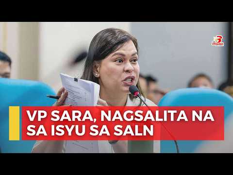 VP Sara, nagsalita na; Lahat ng assets, idineklara sa SALN | via JIGO CUSTODIO