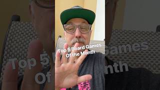 Top 5 Board Games of August! #boardgames #gamenight #games #tabletopgames