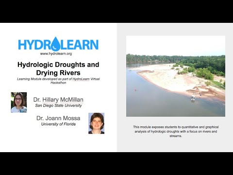 Hydrologic Droughts