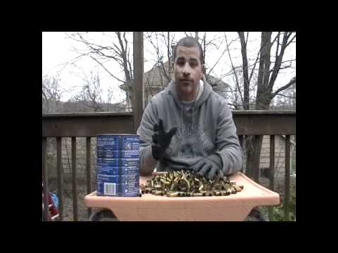 Brass bullet casings