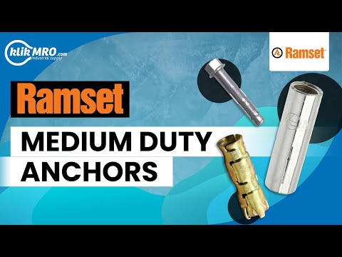 Ramset Medium Duty Anchors, Solusi untuk Industri