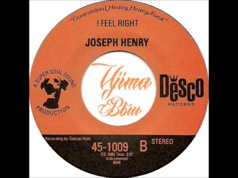 JOSEPH HENRY   I Feed Right   DESCO RECORDS