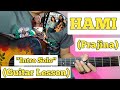 Hami - Prajina X Regan | Guitar Lesson | Intro Part | (With Tab)