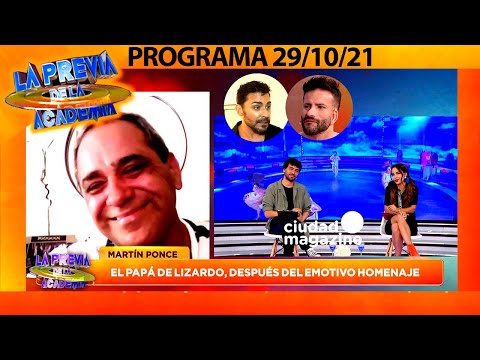 La Previa De La Academia - Programa 29/10/21: CÓMO SERÁ EL DUELO, LOS PONCE SIGUEN EMOCIONANDO