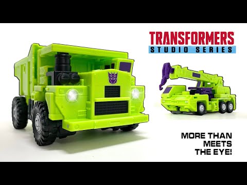 WOW! Transformers Studio Series 86 Commander Class LONG HAUL & HOOK Review + DEVASTATOR COMBINED!