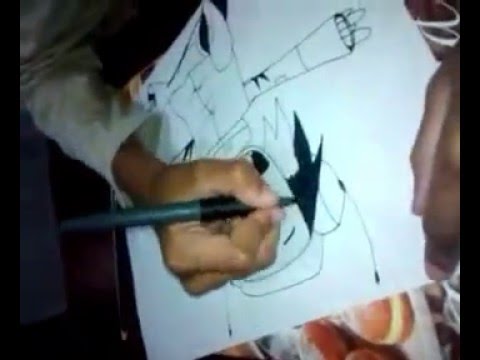 Desenhando Noodle - Gorillaz