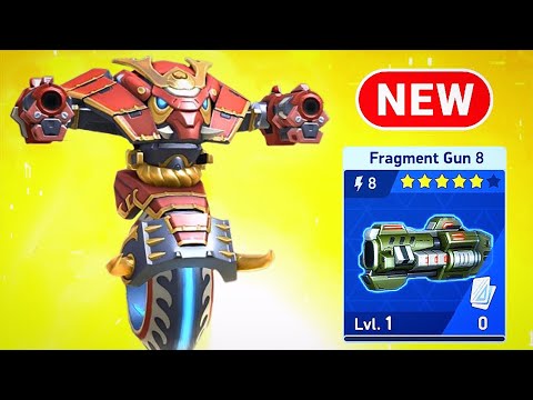 Fragment Gun 8 Unlock 🔥| New Weapon In Mech Arena | Killshot With Fragment Gun 8 - Mech Arena