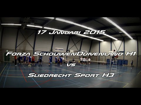 Forza SD H1 -  Sliedrecht Sport H3 ~17 Jan 2015~