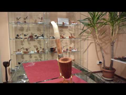 Pipa radica e corno bent anno 1950 - www.paronellipipe.it