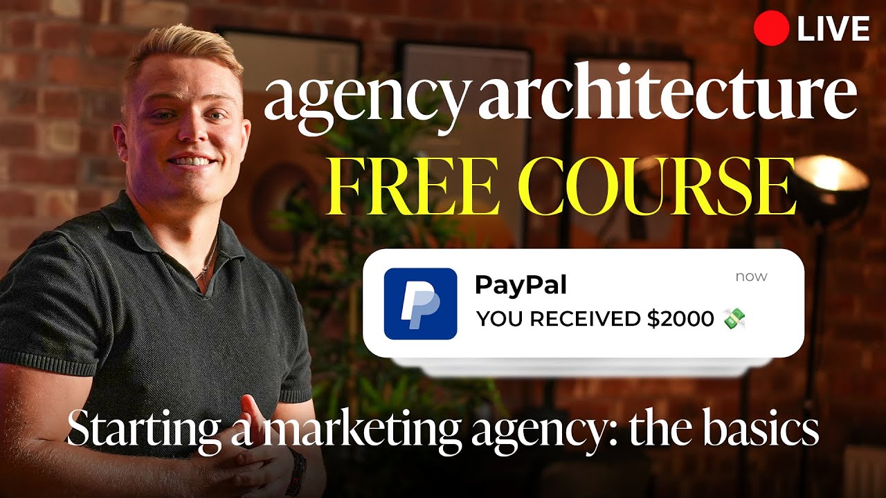Starting a marketing agency in 2025: FREE course