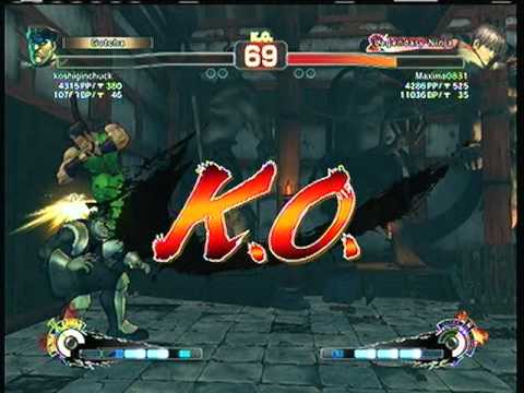 SSF4AE:  M.Bison (koshiginchuck) vs. Guy (Maxima0831) SD