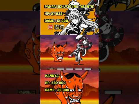 The Battle Cats: Pai Pai vs Hannya #shotrs #thebattlecats