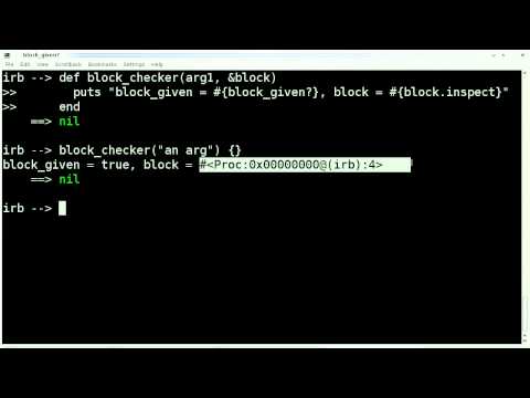 Ruby Essentials Blocks