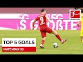 Top 5 Goals • Lewandowski, Bailey & Co. | Matchday 23  - 2020/21