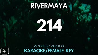 Rivermaya - 214 (Karaoke/Acoustic Instrumental) [Female Key]