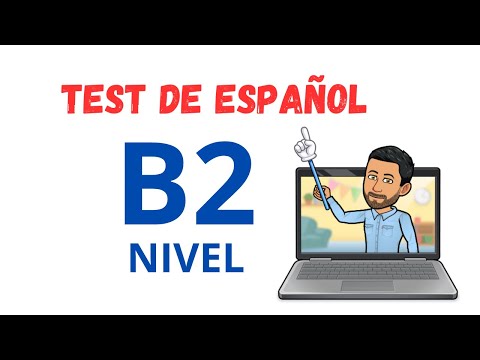✅📝Test de Español Nivel B2✅ DELE🅱2️⃣Aprender Español💯Nivel Intermedio💯 Spanish Lessons. Spanish Test