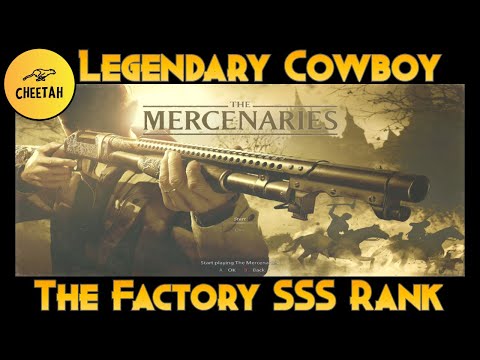 Resident Evil 8 Village Mercenaries - The Factory SSS Rank (Legendary Cowboy Achievement Trophy)