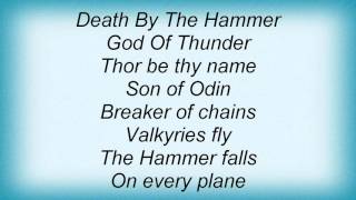 Manilla Road - Death By The Hammer Lyrics