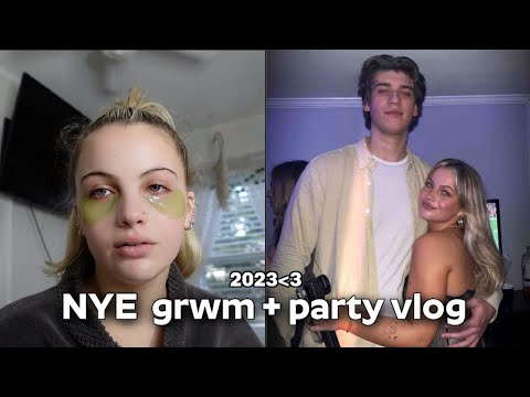 Get Ready With Me For A High-School Party ✨ tan, hair, makeup ETC *NYE Party Vlog*