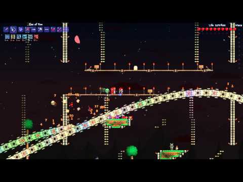 Terraria - Arena to fight the Destroyer