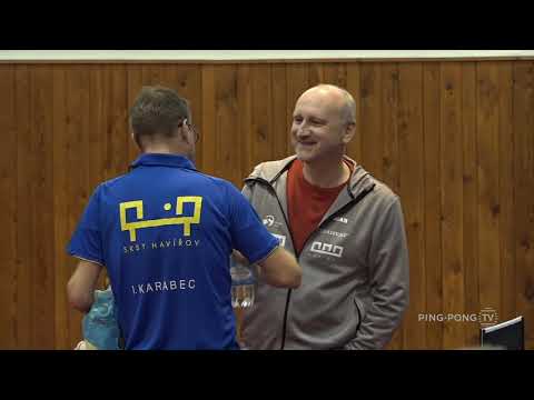 Extraliga stolního tenisu Karabec vs Bělík