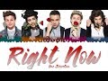 One Direction - Right Now (Color Coded Lyrics)