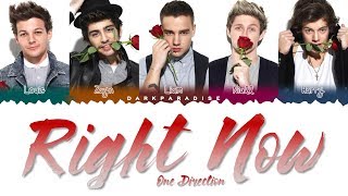 One Direction - Right Now (Color Coded Lyrics)