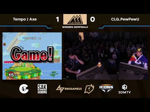 Flatiron 3: Winners Semifinals - Tempo | Axe (Pikachu) vs. CLG.PewPewU (Fox)