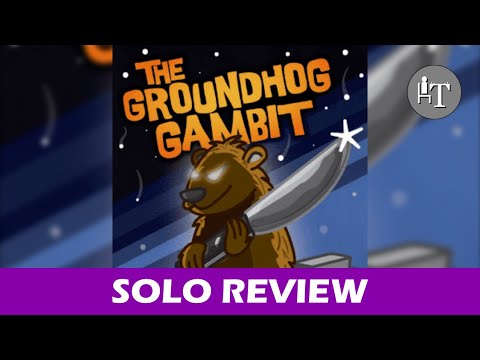 Solo Review of The Groundhog Gambit - 18 Card Escape Room Game