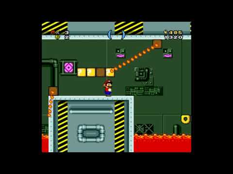 SMW Custom Music - Mega Man 2 - Flash Man's Stage