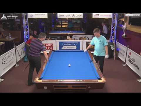 Stuttgart Open 2016, No. 19, 1/32 Final, Matthias Suranyi vs. Sascha Tege, 10-Ball, Pool-Billard
